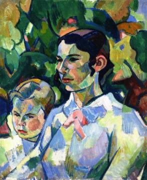 The Sisters Artwork by Anne Estelle Rice