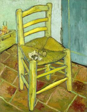 Van Gogh's Chair Artwork by Vincent Van Gogh