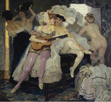 Behind the Scenes Artwork by Leo Putz