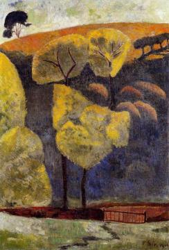 The Blue Valley Artwork by Paul Serusier