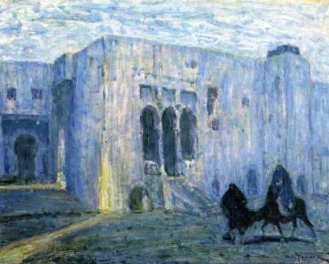 Flight Into Egypt: Palais De Justice, Tangier Artwork by Henry Ossawa Tanner