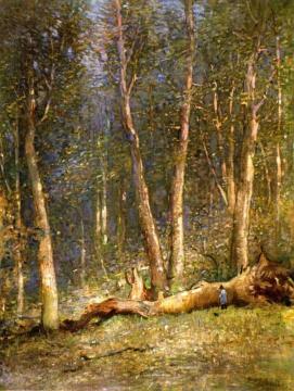 Forest Of Fontainebleau Artwork by John Ferguson Weir