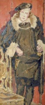 Maxton As 'hamlet' Artwork by Walter Richard Sickert