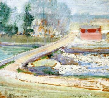 View From The Holley House Artwork by John Twachtman