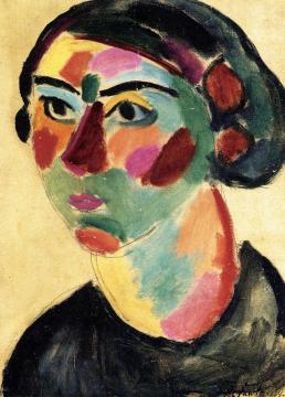 Julia Artwork by Alexej Jawlensky