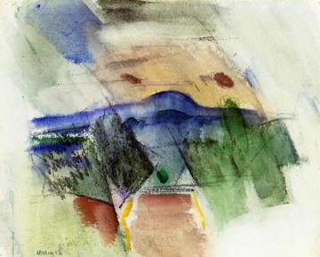 Showers Artwork by John Marin