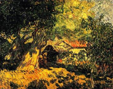 Hut In The Woods Artwork by Louis Valtat
