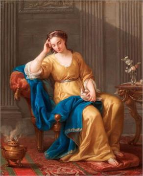 Sweet Melancholy Artwork by Joseph Marie Vien