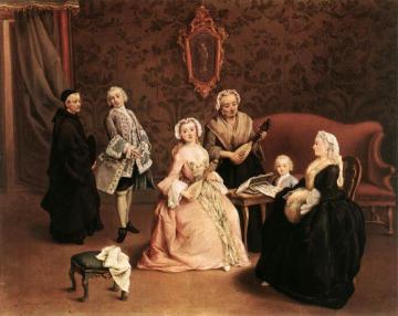 The Little Concert Artwork by Pietro Longhi