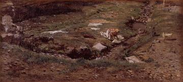 Lavandera. Alrededores De Valencia Artwork by Antonio Muñoz Degrain