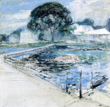 Harbor View Hotel Artwork by John Twachtman