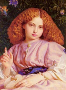 The Child Miranda Artwork by Frederic William Burton