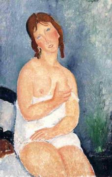 The Dairymaid Artwork by Amedeo Modigliani