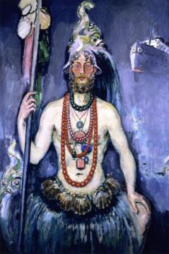 Self-portrait As Neptune Artwork by Kees Van Dongen