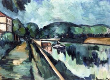 The Seine At Chatou Artwork by Maurice De Vlaminck