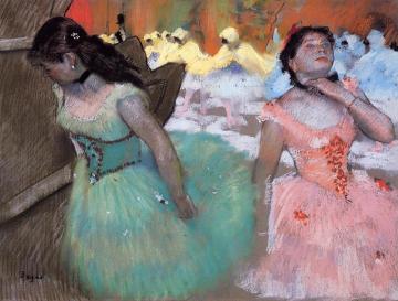 The Entrance of the Masked Dancers Artwork by Edgar Degas