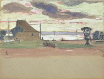 On The Lake Of Leman, Thonon Artwork by Maurice Denis