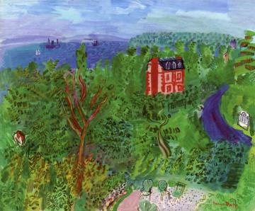 Villerville Artwork by Raoul Dufy