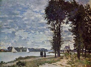 The Banks of the Seine at Argenteuil Artwork by Claude Oscar Monet