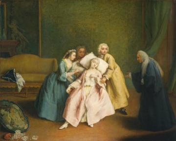 The Faint Artwork by Pietro Longhi