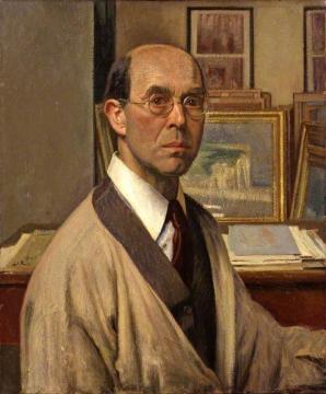 Self portrait Artwork by William Rothenstein