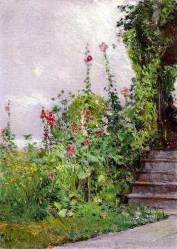 Celia Thaxter's Garden, Appledore, Isles of Shoals Artwork by Frederick Childe Hassam