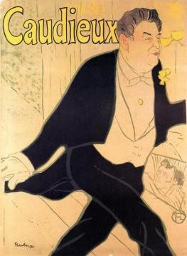 Caudieux Artwork by Henri de Toulouse-Lautrec
