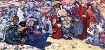 On The Beach Artwork by Louis Valtat