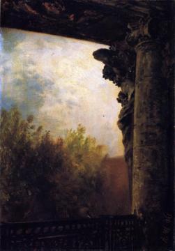 View From A Window Of The Royal Palace In Berlin Artwork by Adolph von Menzel