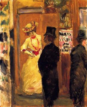 After The Theater Artwork by Pierre Bonnard