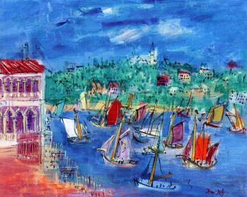 Cascais Artwork by Jean Dufy