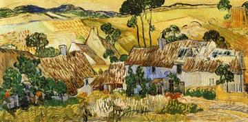 Farms Near Auvers Artwork by Vincent Van Gogh