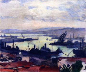 The Port Of Algiers Artwork by Albert Marquet
