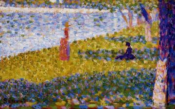 Women by the Water Artwork by Georges Seurat