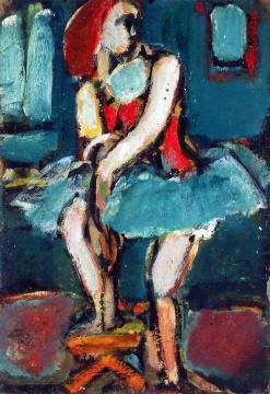 Russian Dancer Artwork by Georges Rouault