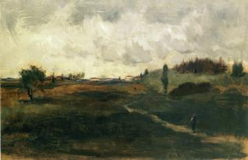 Landscape, Tuscany Artwork by John Twachtman