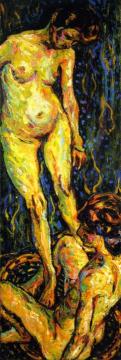 Nude Group II Artwork by Ernst Ludwig Kirchner