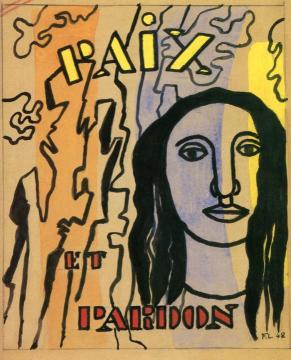 Poster for Paix et Pardon Artwork by Fernand Léger