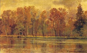 Indian Summer Artwork by Ivan Ivanovich Shishkin