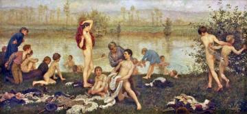 The Bathers Artwork by Frederick Walker