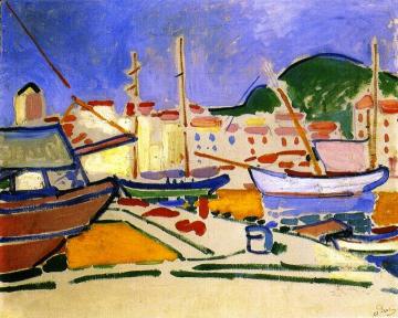 Harbor Artwork by Andre Derain