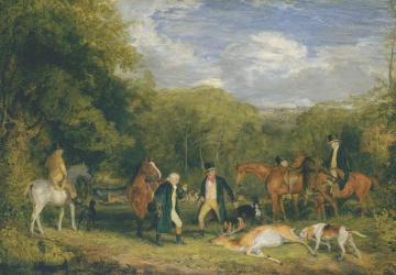 Buck-shooting In Windsor Great Park Artwork by John Frederick Lewis