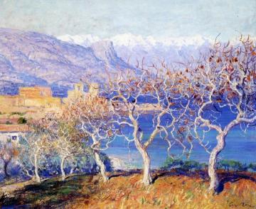 Fig Trees, Antibes Artwork by Guy Orlando Rose