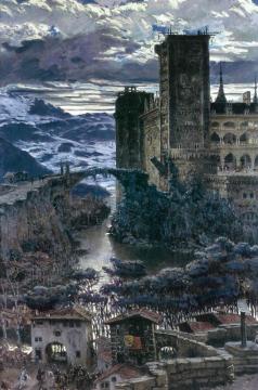 El Castillo Artwork by Antonio Muñoz Degrain