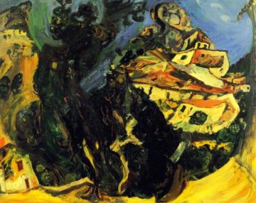 Landscape At Cagnes Artwork by Chaim Soutine