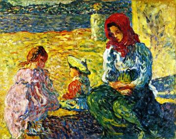 Fisherwomen Artwork by Louis Valtat