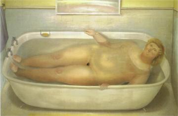 Homage To Bonnard Artwork by Fernando Botero