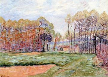 Autumn Landscape Artwork by Armand Guillaumin
