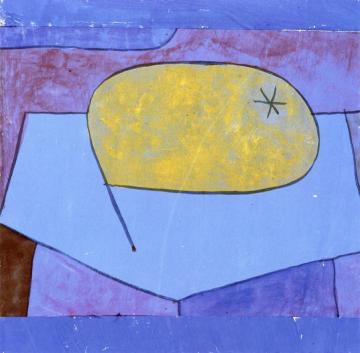 Still Life with Pear Artwork by Paul Klee