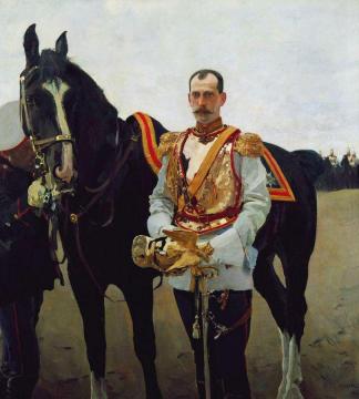 Portrait Of Grand Duke Pavel Alexandrovich Artwork by Valentin Serov
